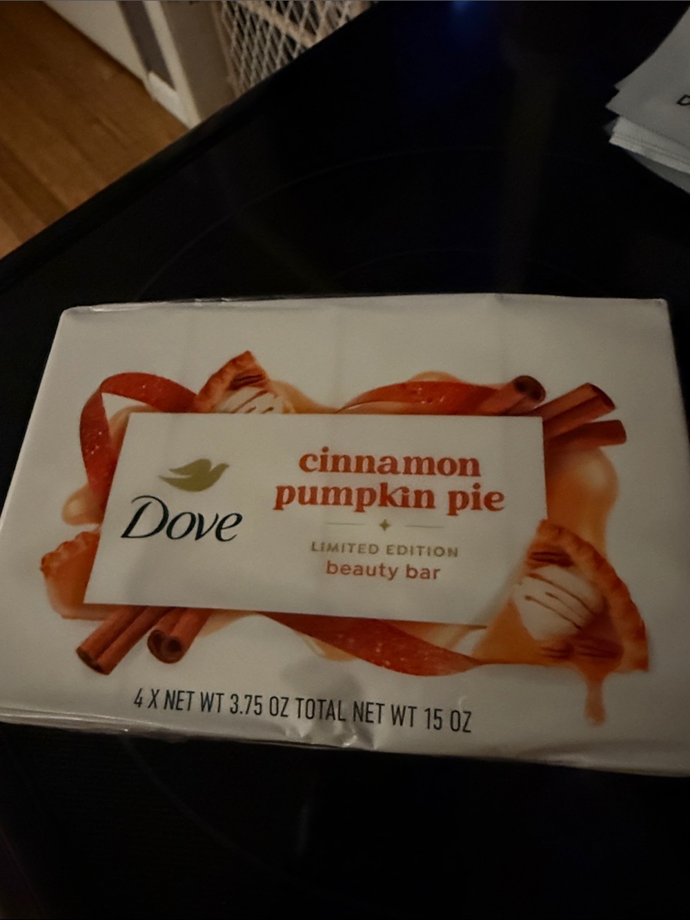 Cinnamon Pumpkin Pie Limited Edition Beauty Bar - White